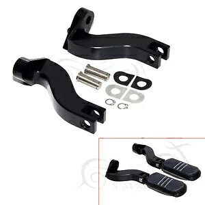 金属後部乗客フットペグマウントブラケットハーレーロードグライドキング FLTR FLHP Metal Rear Passenger Foot Peg Mount Bracket For Harley Road Glide King FLTR FLHP 【並行輸入品】