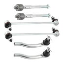 6x フロント スウェイ バー + インナー アウター タイロッド エンド セット アキュラ MDX 2007-2012 2013用 6x Front Sway Bars + Inner Outer Tie Rod End Set for Acura MDX 2007-2012 2013