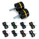Kawasaki Ninja ZX-14/R ZZR1400 06-21 アフターマーケットハンドルバーエンドキャッププラグに適合 Fit For Kawasa...