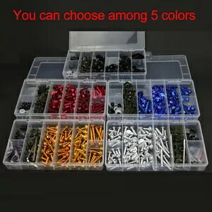 完全なフェアリングボルトキット MV AGUSTA F3 F4 R RR F4-1000R F4-1000S F4CCに適合 Complete Fairing Bolts Kit Fit For MV AGUSTA F3 F4 R RR F4-1000R F4-1000S F4CC(2)