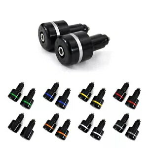 アルミハンドルバーエンドプラグアフターマーケットフィットスズキ TL1000R/S 98-05 97-01 Aluminum Ha..