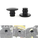ミラー穴ブロックオフプラグキット Kawasaki バルカン S 15-24/J300 14-18 ブラックに適合 Mirror Hole Block Off ...