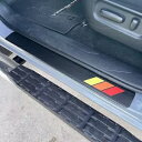 トヨタ 4 ランナー Rav4 ハイランダー三色車のドア敷居ステッカークラシックスタイル For Toyota 4Runner Rav4 Highlander Tri-Color Car Door Sill Sticker Classic Style
