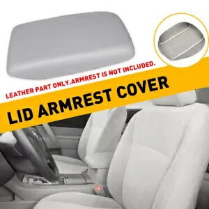 アームレストパッドカバーセンターコンソールボックスクッションマット 2008-2013 トヨタハイランダー ..