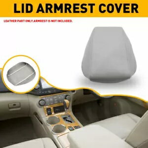 2008-2013 トヨタハイランダーアームレストクッションカバーセンターコンソールボックスパッド新 For 2..