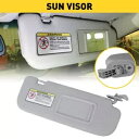 右助手席側グレー サンバイザー ヒュンダイ エラントラ交換用 US Right Passenger Side Gray Sun Visor Hyundai Elantra Replacement US