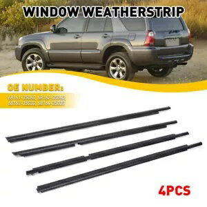 ѡ WORLDҸˤ㤨֥ȥå ɥ⡼ǥ ȥ  ٥ 03-09 ȥ西 4 ʡ 68162-35060 Weatherstrip Window Moulding Trim Seal Belt for 03-09 Toyota 4Runner 68162-35060פβǤʤ58,300ߤˤʤޤ