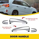 2011-2015 起亜ソレントリア右左側外側 RH LH ドアハンドル交換 For 2011-2015 Kia Sorento Rear Right Left Side Outside RH LH Door Handle Replace(2)