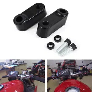 Mirror Mount Riser Extender Adapter Aftermarket Fit For Honda XL 1000 V Varadero Mirror Mount Riser Extender Adapter Aftermarket Fit For Honda XL 1000 V Varadero