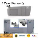 グレー サンバイザー トヨタ カムリ 2007-2011 運転席側 サンルーフとライトなし Gray Sun Visor for Toyota Camry 2007-2011 Driver Side Without Sunroof and Light