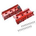 05-19 日産フロンティアパスファインダーエクステラ 4.0L アルミレッドバルブカバーキット用 For 05-19 NISSAN Frontier Pathfinder Xterra 4.0L Aluminum Red Valve Covers Kit