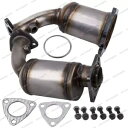 2 個の触媒コンバーターセット 2003 2004 2005 2006 2007 日産ムラーノ 3.5L 2PCS Catalytic Converter se...
