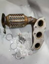 シエナ ハイランダー 3.5L 用 エキゾーストマニホールド 触媒コンバーター付き フロント LH Exhaust Manifold w/Catalytic Converter Front LH for Sienna Highlander 3.5L