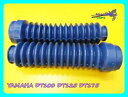 フィットヤマハ DT100 DT125 DT175 フロントフォークラバーセット ブルー (mi3125) Fit Yamaha DT100 DT125 DT175 Front Fork Rubber Set BLUE (mi3125)(2)