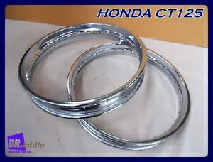 եåȥۥ CT125 ե &ꥢ 17 /17 ۥॻå **bi4604** Fit Honda CT125 Front &Rear Steel 17