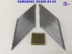 KAWASAKI KH400A3 KH400A4 F-DISC &R-DRUM SPOKE SET  80PCS *BI5215* KAWASAKI KH400A3 KH400A4 F-DISC &R-DRUM SPOKE SET GOLD 80PCS. *BI5215*