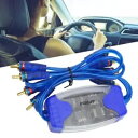 カーオーディオシステム用4チャンネル金メッキグランドアイソレーター 4 Channel Gold Plated Ground Isolator for Car Audio System