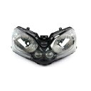 フロントヘッドライトヘッドランプアセンブリ Kawasaki ZG1400 2008 2009 2010 2011 ライト用 Front Headlight Headlamp Assembly for Kawasaki ZG1400 2008 2009 2010 2011 Lights(2)