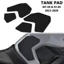 ヤマハ MT-09 FZ09 FZ-09 2013-2020 タンクパッドステッカーガスニーグリップトラクション For YAMAHA MT-09 FZ09 FZ-09 2013-2020 Tank Pad Sticker Gas Knee Grip Traction(2)