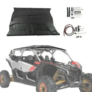 UTV ハードルーフトップカバー CAN-AM MAVERICK X3 (4 ドア) 2017-2023 #715002902 UTV Hard Roof Top ..