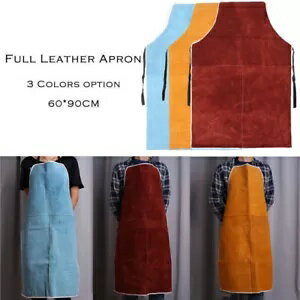 60x90cm 溶接エプロン 溶接機器 断熱保護 コールドレザー- 60x90 cm welding apron welding equipment ..