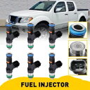 6x 燃料インジェクター 2005-2019 日産フロンティア パスファインダー 4.0L V6 0280158007 6x Fuel For Injectors 2005-2019 Nissan Frontier Pathfinder 4.0L V6 0280158007