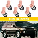 新しい 6 個燃料インジェクター流量日産フロンティアマーキュリービレッジャー 3.3L 1996-2001 New 6Pcs Fuel Injector Flow For Nissan Frontier Mercury Villager 3.3L 1996-2001