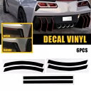 14-2018 シボレー コルベット C7 完全なリフレクター ブラックアウト キット ビニール オーバーレイ用 For 14-2018 Chevrolet Corvette C7 Complete Reflector Blackout Kit Vinyl Overlay