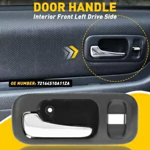 LH եȥɥ 󥵥 ϥɥ ֥å  1997-2001 ۥ CRV  LH Front Door Inside Handle Black for Chrome 1997-2001 Honda CRV