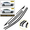 6 個削除クローム ブラックアウト トリム オーバーレイ ウィンドウ 2018-2022 アコード ホンダ セダン用 6pcs Delete Chrome Blackout Trim Overlay Window For 2018-2022 Accord Honda Sedan