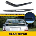 車のリアフロントガラスワイパー & アームブレードブラック耐久性のある 2004-2009 トヨタプリウス Car Rear Windshield Wiper & Arm Blade Black For Durable 2004-2009 Toyota Prius