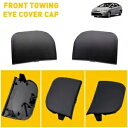 ペア 2012-2015 トヨタ プリウスバンパーフロント牽引フックカバーアイキャップ左右 Pair For 2012-2015 Toyota Prius Bumper Front Tow Hook Cover Eye Cap Left Right