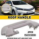 2 個リアルーフインナープル天井ハンドルフィットグラブトヨタ 2007-2012 Aruis プリウス 2pcs Rear Roof Inner Pull Ceiling Handle Fit Grab Toyota 2007-2012 Aruis Prius