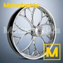 23インチ 23x3.5 ウイルスマグ ホイール クローム ハーレー ソフテイル フロント用 23" 23x3.5 VIRUS MAG WHEEL CHROME FOR HARLEY SOFTAIL FRONT