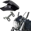 ハーレー 18-23 ストリート ボブ FXBB FXBBS 用グラスファイバー フロント ヘッドライト フェアリング マスク Glass Fiber Front Headlight Fairing Mask for Harley 18-23 Street Bob FXBB FXBBS