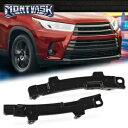 フロントバンパーリテーナー 14-19 トヨタ ハイランダーに適合 左+右 2 個セット Front Bumper Retainer Fit For 14-19 Toyota Highlander Left+Right Set of 2