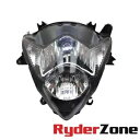 2005 2006 スズキ GSXR 1000 ヘッドライト フロント ヘッド ランプ ライト ブラック *小さな亀裂* 2005 2006 SUZUKI GSXR 1000 HEADLIGHT FRONT HEAD LAMP LIGHT BLACK *SMALL CRACKS*