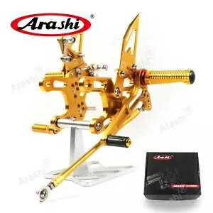 ۥ CBR650R CB650R 2019 - 2023 С 2.0 졼 եåȥ쥹 ꥢåȤŬ Fit Honda CBR650R CB650R 2019 - 2023 Arashi Version 2.0 Racing Footrest Rearsets