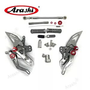 ۥ CBR650F CB650R 2019 - 2023 Arashi Ĵǽʥ졼 եåȥ쥹 ꥢåȤŬ Fit Honda CBR650F CB650R 2019 - 2023 Arashi Adjustable Racing Footrest Rearsets