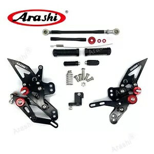 ۥ CBR650R CBR650F CB650R 2019 - 2023 Ĵǽʥꥢåȥեåȥڥ֥å For Honda CBR650R CBR650F CB650R 2019 - 2023 Adjsutable Rearsets Foot Pegs Black