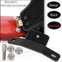 ブラック ソロ シート ブラケット マウント キット ハーレー エレクトラ ストリート グライド FLHTC FLHX 用 Black Solo Seat Bracket Mounting Kit For Harley Electra Street Glide FLHTC FLHX(2)
