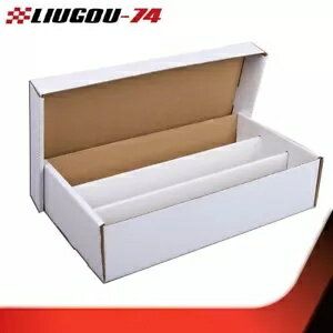 3000 カウント 段ボール ベースボール トレーディング カード コイン スラブ ストレージ ボックス US 3..