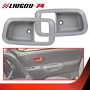 インナードアハンドルプルトリム 2000-06 トヨタ タンドラ フロント ブルームーンミストに適合 Inner Door Handle Pull Trim Fit For 2000-06 Toyota Tundra Front Blue Moon Mist