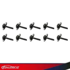 10 ĥե饤ʡܥ 2008-2021 GM ȥ륯ʤ٥ͥ 11570637 #8 Ŭ 10Pcs Fender Liner Bolts Fit for 2008-2021 GM Torx Pan Head Screw 11570637 #8