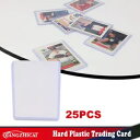 硬質プラスチック野球トレーディングカードトップロードホルダー標準クリア1.7mmに適合 Fit For Hard Plastic Baseball Trading Card Topload Holder Standard Clear 1.7mm
