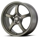17x8 モテギ MR131 5x114.3 40 マットブロンズ ホイール リム 72.56 1 本 One 17x8 Motegi MR131 5x114.3 40 Matte Bronze Wheel Rim 72.56(2)