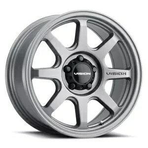 16x8 Vision 351 Flow 6x5.5/6x139.7 0 ƥ 졼 ۥ  110 1  One 16x8 Vision 351 Flow 6x5.5/6x139.7 0 Satin Grey Wheel Rim 110
