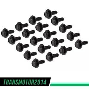ۥܥǥܥȤŬ - M6 - 1.0 x 20mm Ĺ - 10mm ϻ - 17mm å㡼 - ܥ 20  Fit For Honda Body Bolts- M6-1.0 x 20mm Long- 10mm Hex- 17mm Washer- 20 bolts
