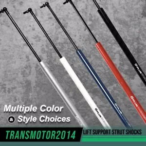 日産ムラーノ 09-14 フロントフードリフトサポートストラットショックガススプリング 2x に適合 Fit Fo..