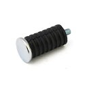 シフターペグ ブラック クロームエンドキャップ付き ハーレーダビッドソン用 Shifter Peg Black With Chrome End Cap, for...
